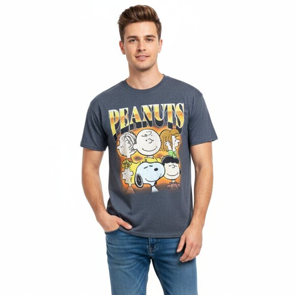 NEW Men's Charlie Brown Peanuts Graphic T-Shirt - Picture 1 of 5
